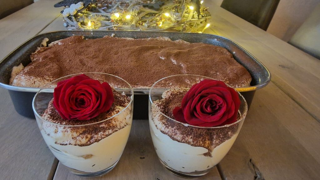 Tiramisu na bereiding